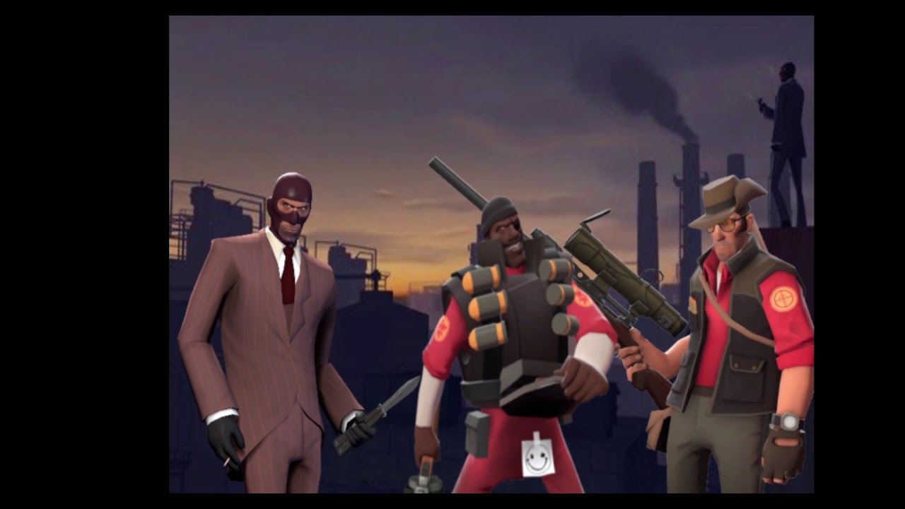 (15 Ai) Spy & Sniper talk about Pyro