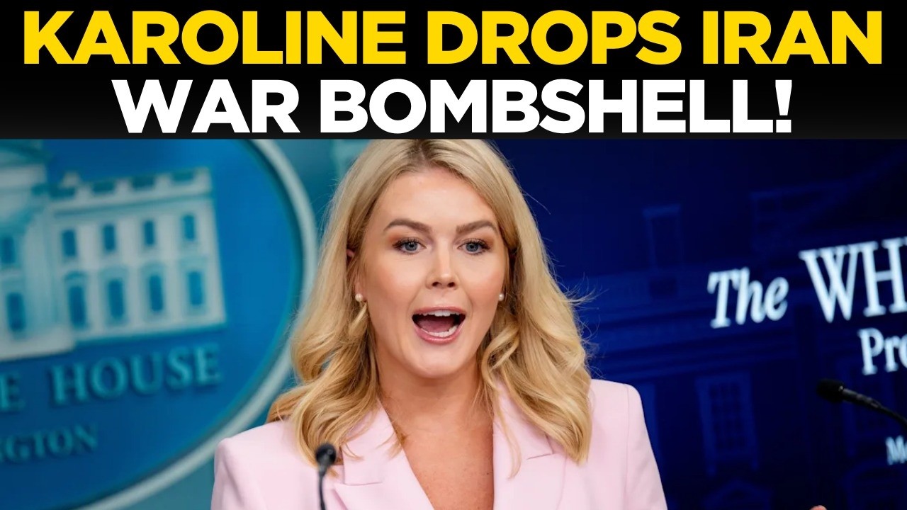 Breaking News LIVE: Karoline Leavitt Reveals Shocking Details On US-Iran War | Karoline Leavitt
