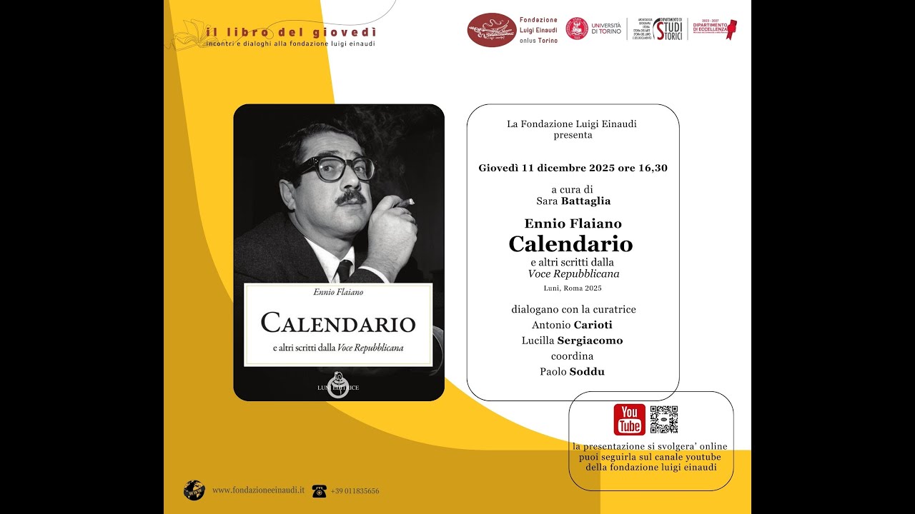 Il libro del giovedì: Calendario e altri scritti dalla «Voce Repubblicana»
