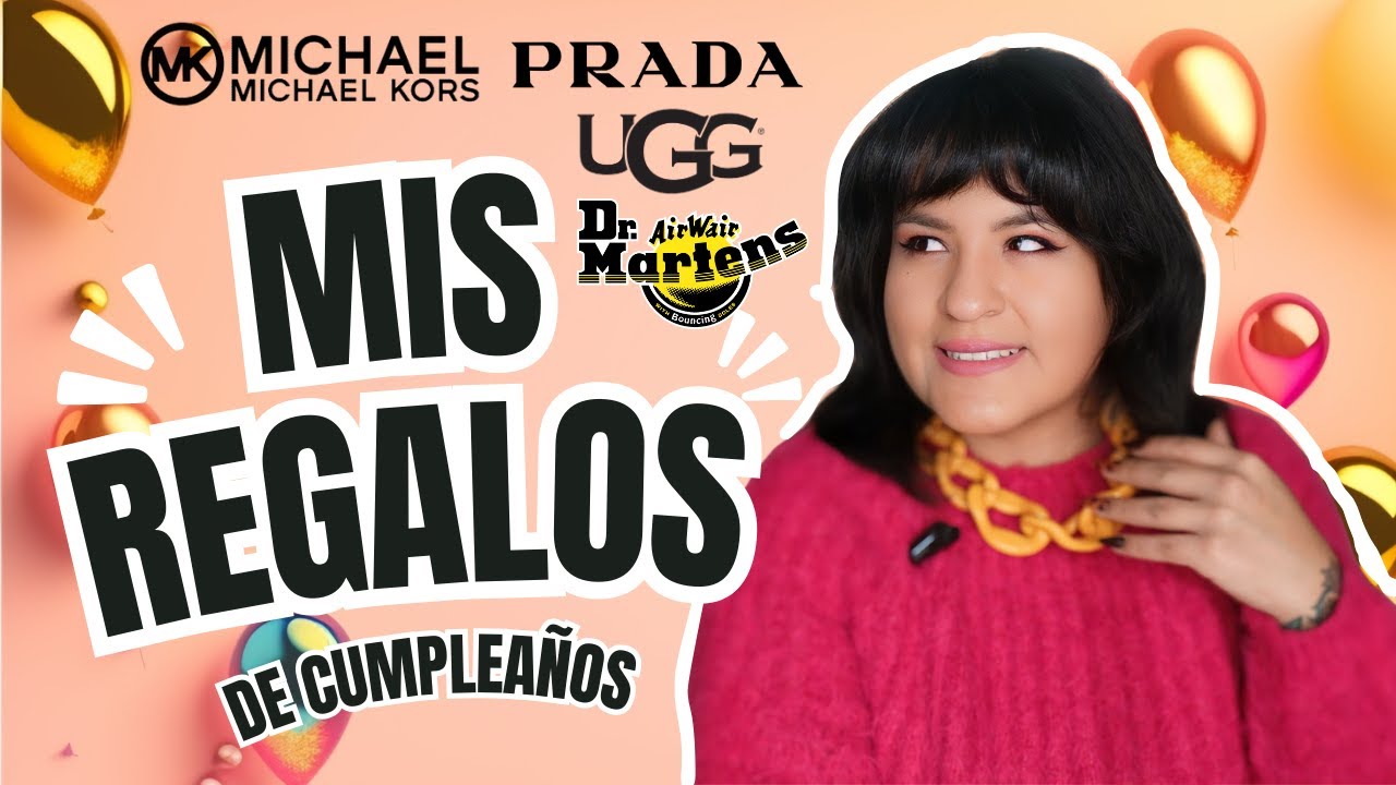 LO QUE OBTUVE POR MI CUMPLEAÑOS - Haul de mis regalos 🎁Dr.Martens-Michael Korns-Kajal-Prada y más!