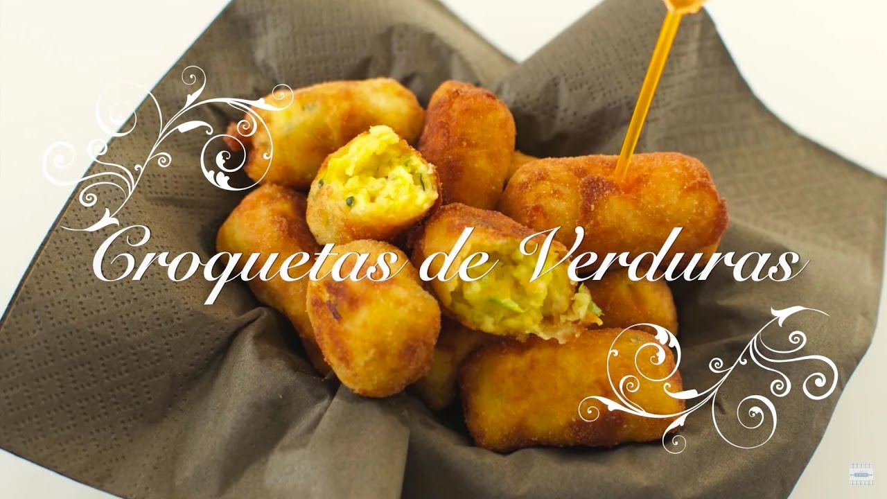 Croquetas de Verduras Caseras | Recetas con Verduras faciles | Recetas de Verduras chefdemicasa