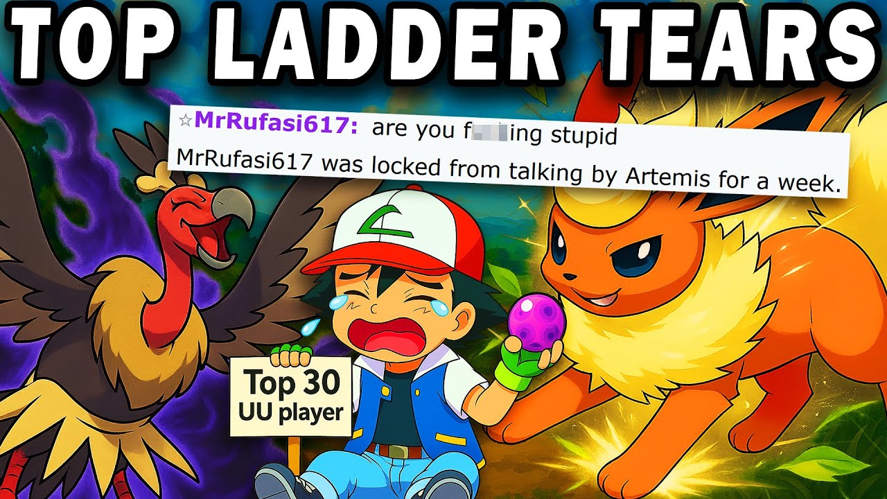 Flareon Team 6‑0s Top UU Player&hellip; Then He Cries