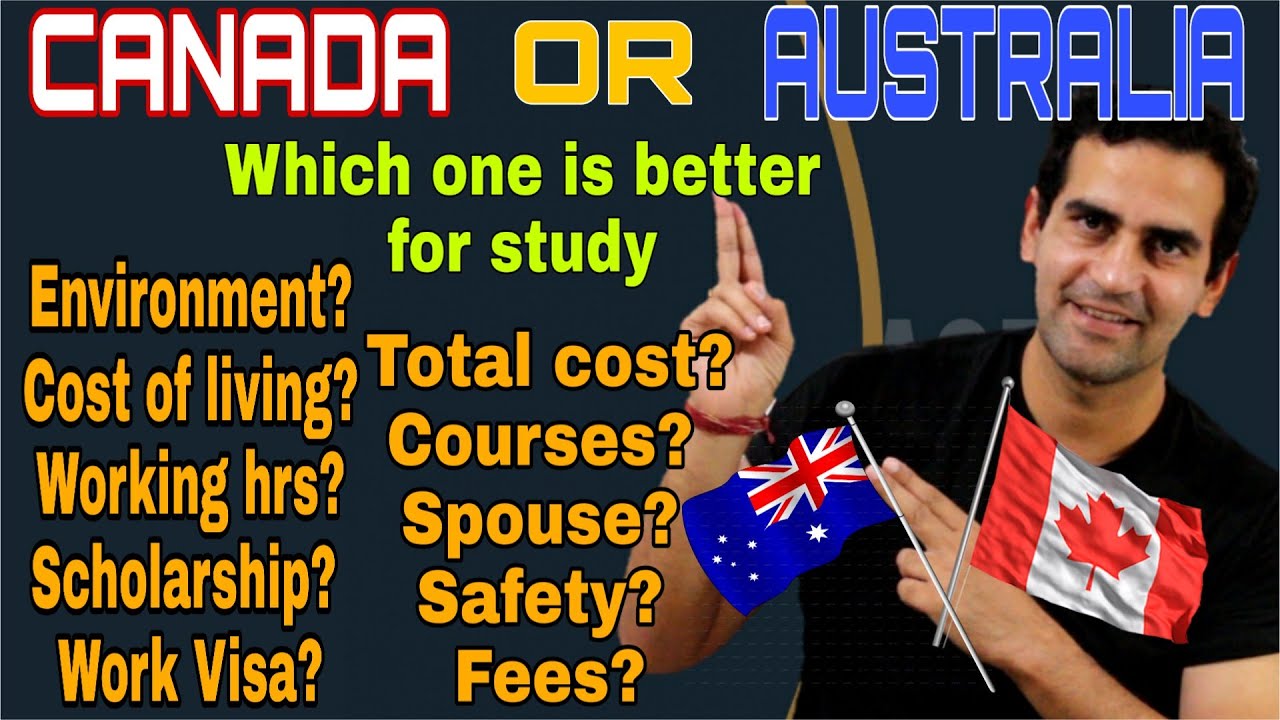 Canada or Australia, which one should you choose for study abroad/Hindi