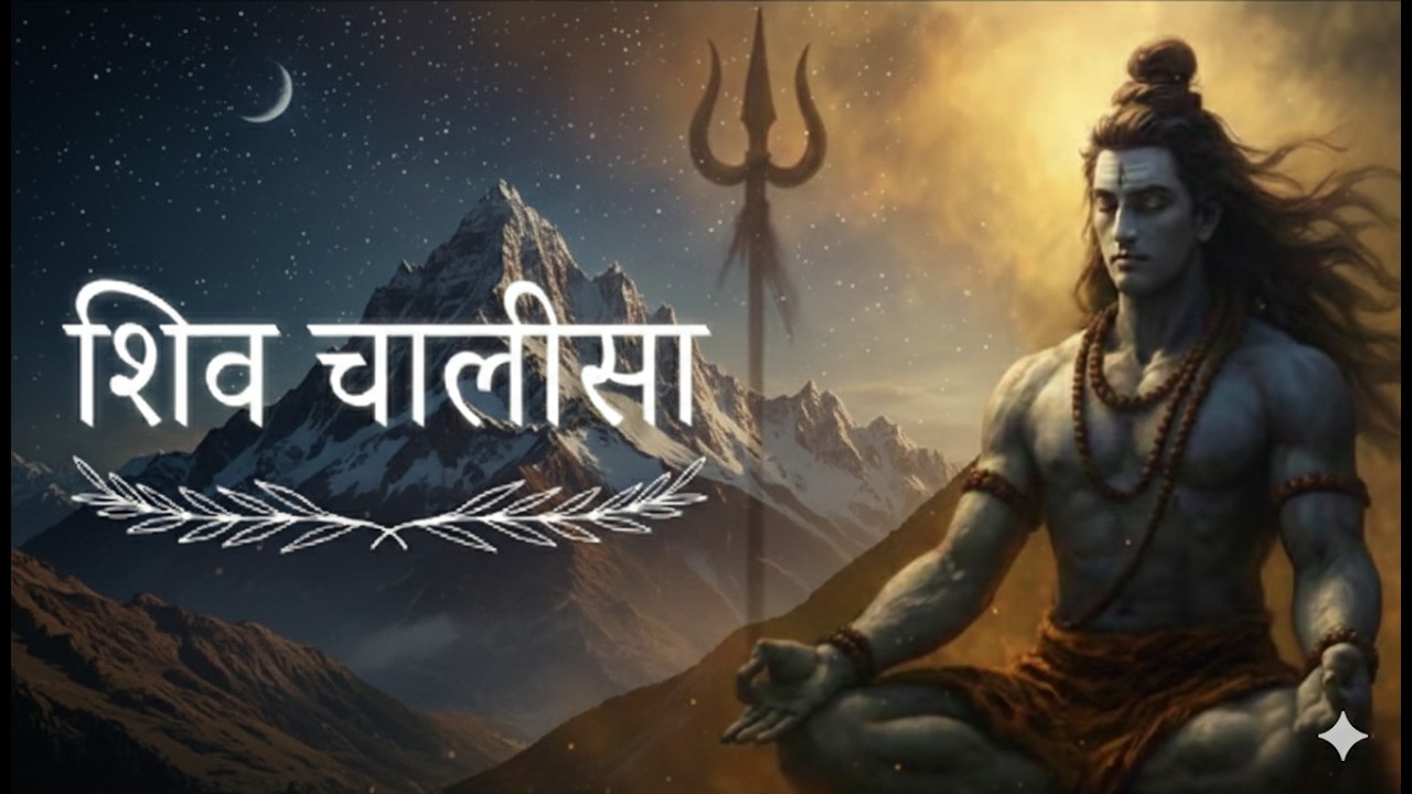 रोजाना सिर्फ 4 मिनट दे, सुने शिव चालीसा और देखें जीवन में चमत्कार | Shiv Chalisa Hindi