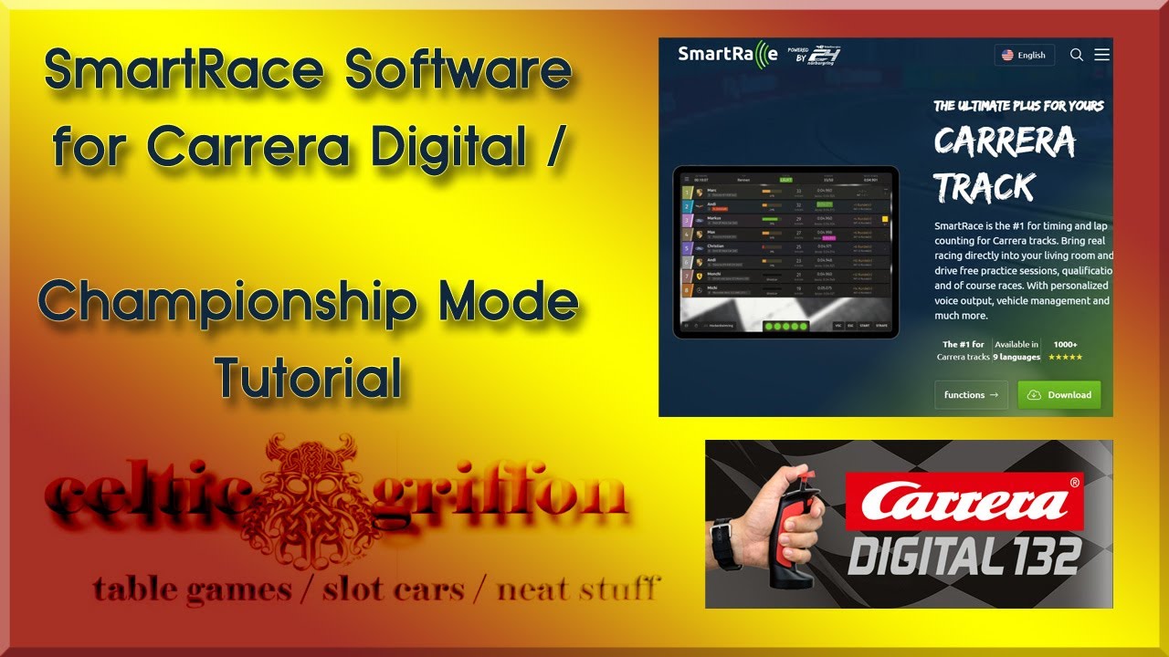 SmartRace: Exploring Championship Modes for Carrera Digital / Full Tutorial in English