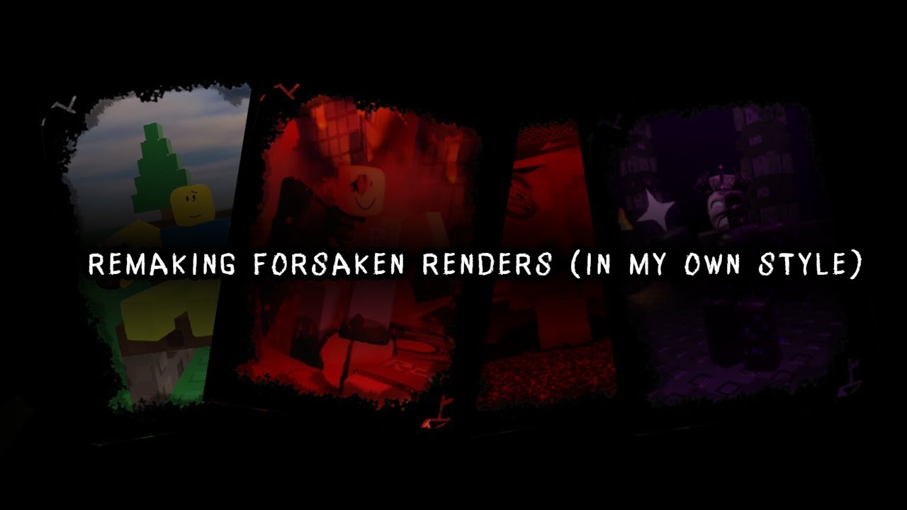 Remaking Forsaken Renders (IN MY OWN STYLE!!)