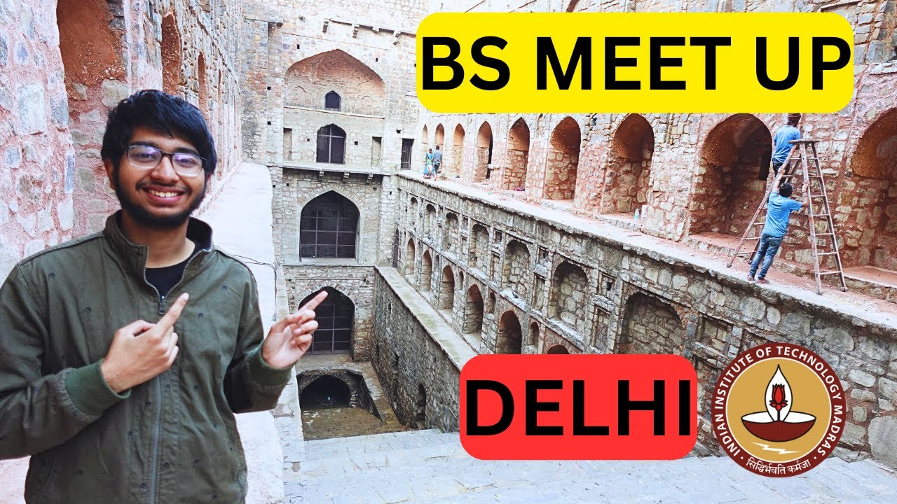 IIT Madras BS Delhi Meetup!