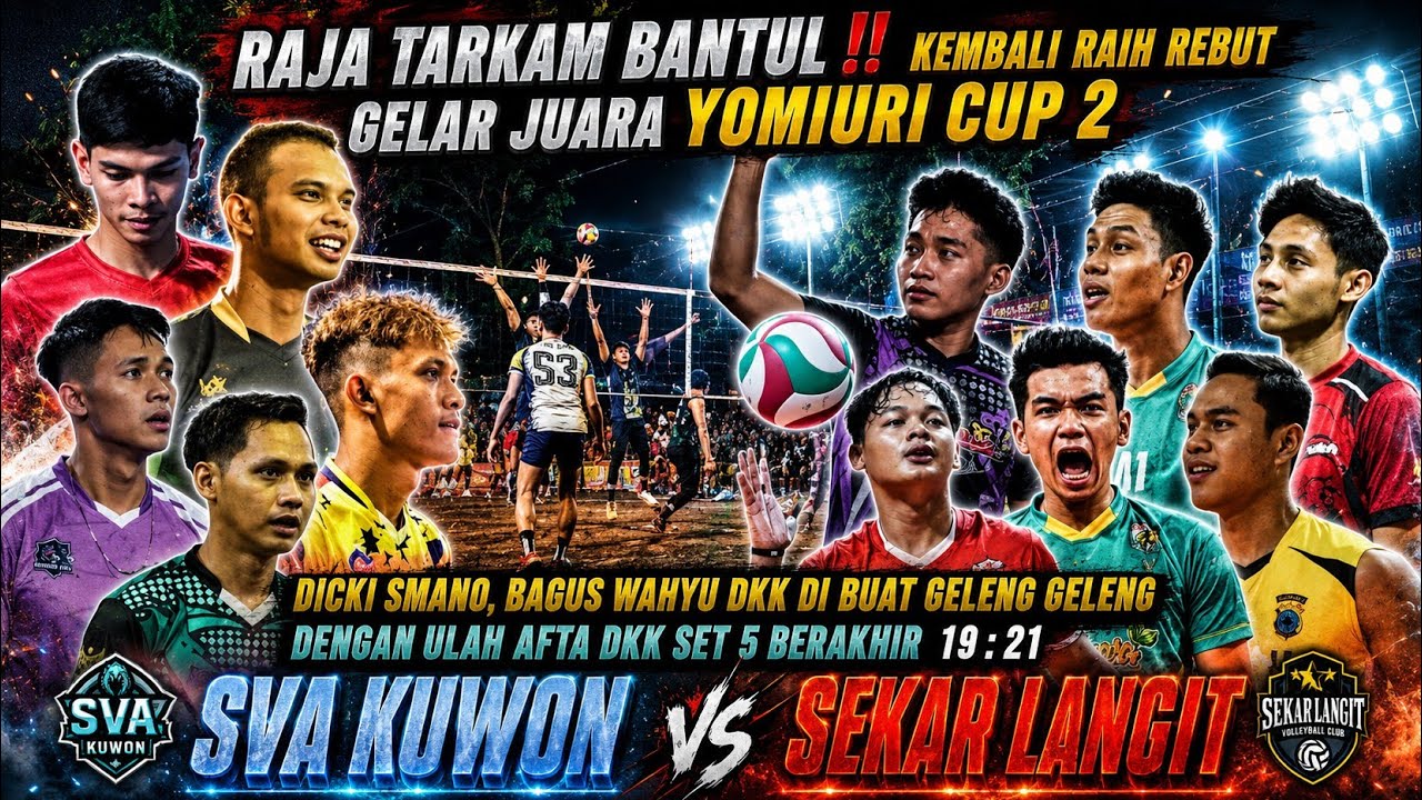 RAJA TARKAM BANTUL SEKAR LANGIT  PERTAHANKAN GELAR 🆚️SVA KUWON ‼️ INI BENAR