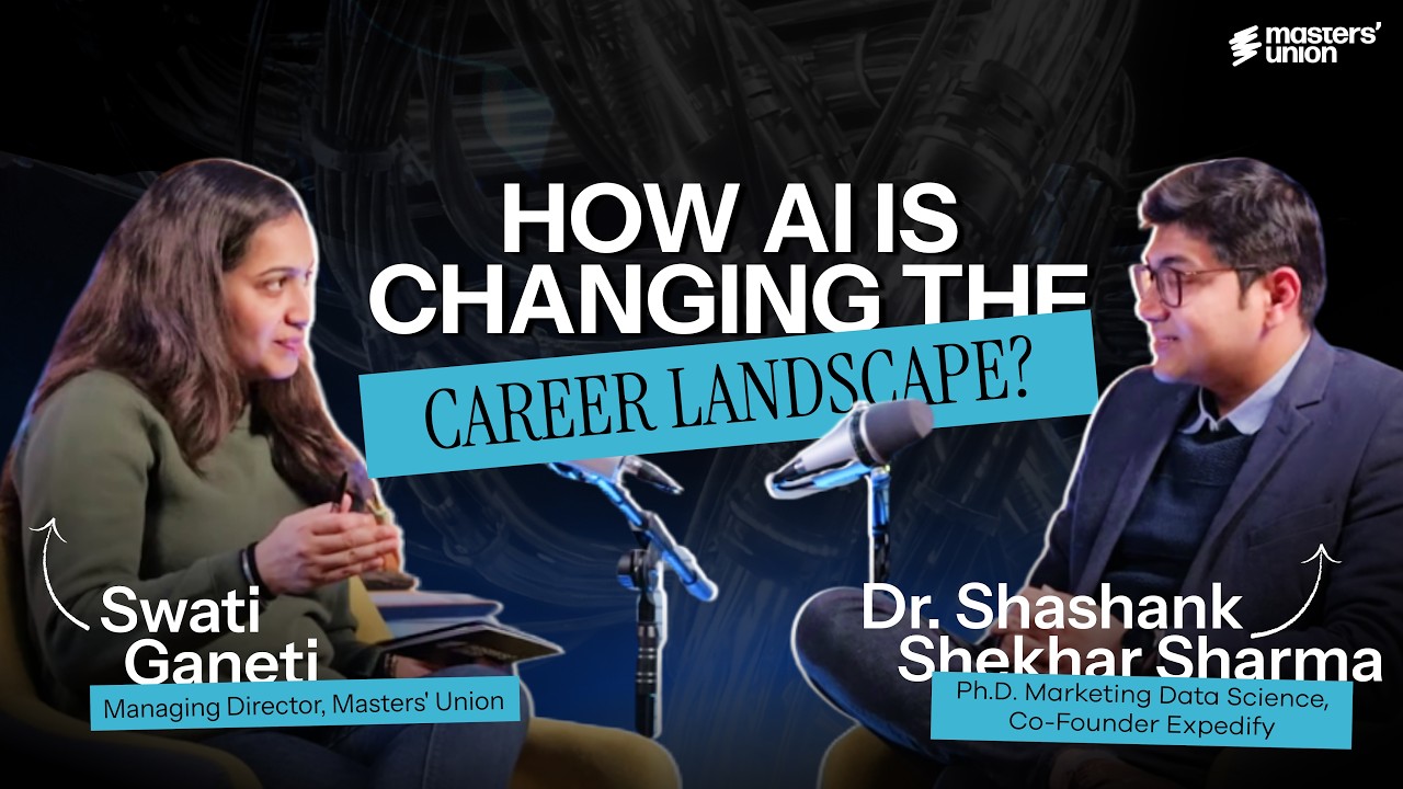 How AI is Changing the Career Landscape: In Talk Dr Shashank Sharma, PhD, Marketing Data Science