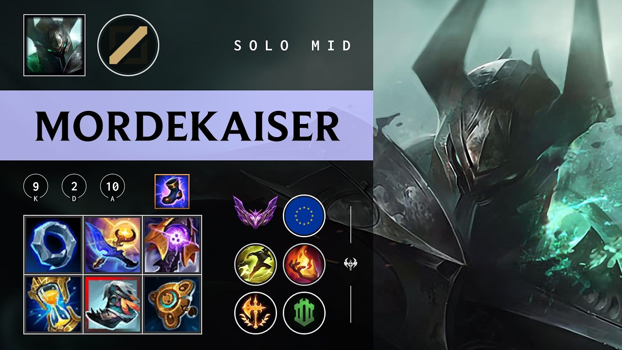 Mordekaiser Mid vs Katarina - EUW Master Patch 26.05