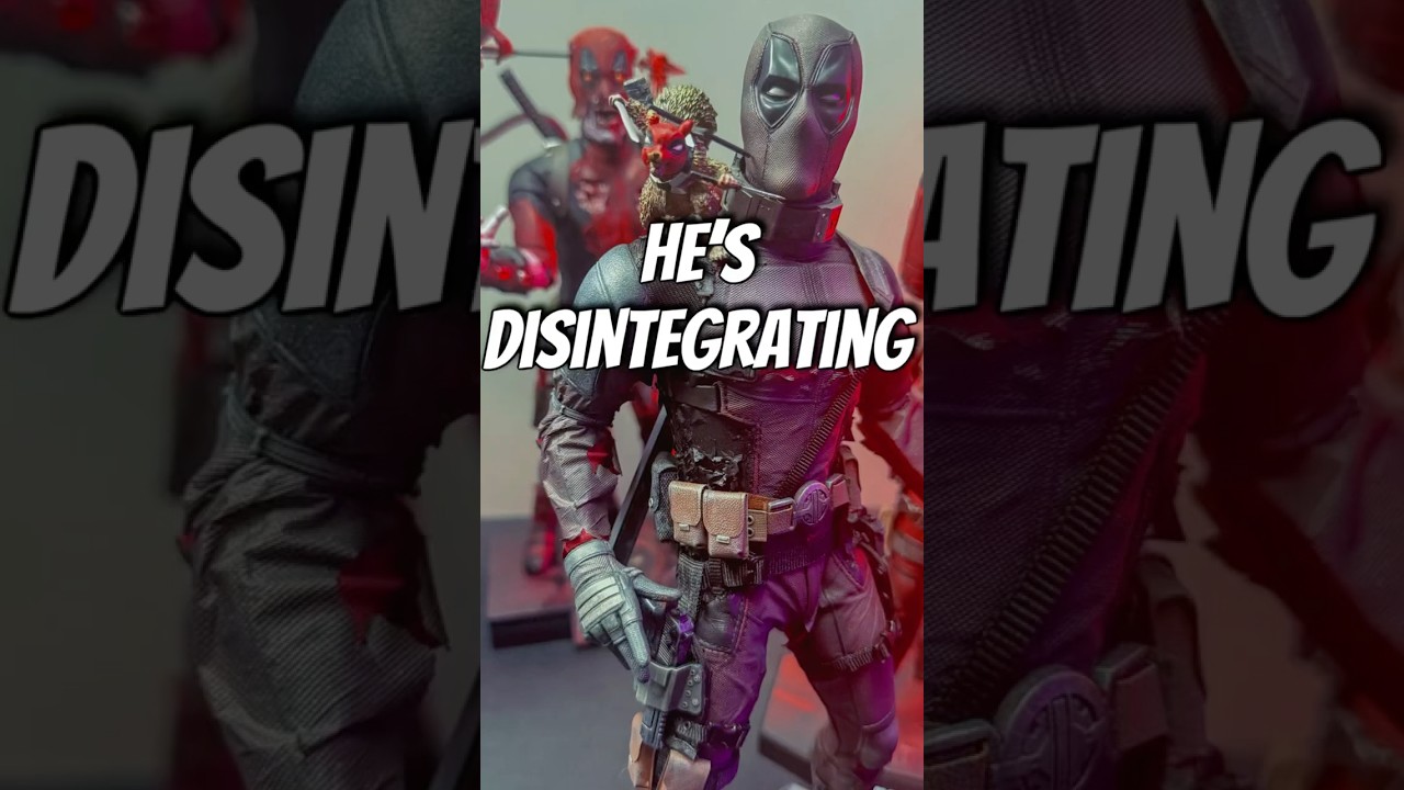 My Dusty Deadpool is falling apart HELP!! #hottoyscollectibles #marvel #actionfigures