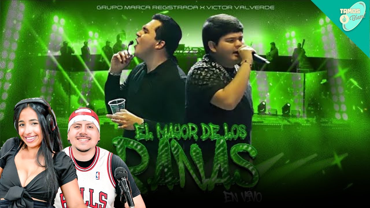 Grupo Marca Registrada x Víctor Valverde - El Mayor de los Ranas [En Vivo] | 🇦🇷 🇲🇽 Reacción