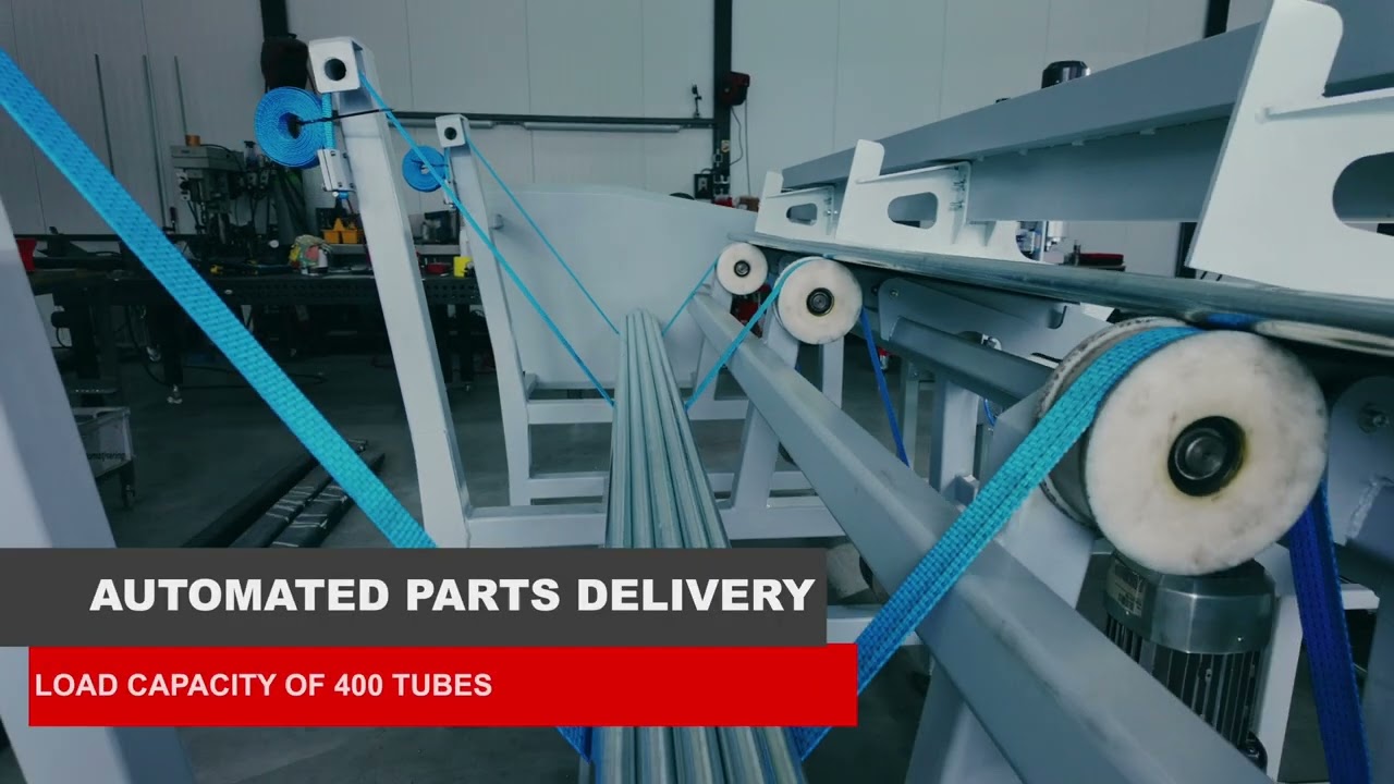 Position Automatisering - Aluminium tube processing