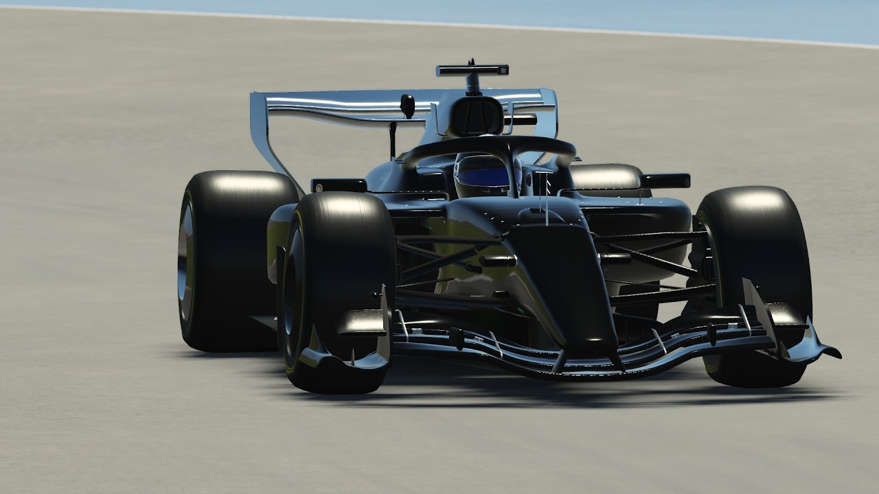 rFactor 2 | F1 2026 Concept by SM (WIP) Onboard Bahrain International Circuit