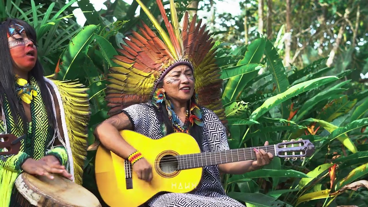 Biruany, Shayá & Maxí Huni Kuin - Música Tradicional Huni Kuin