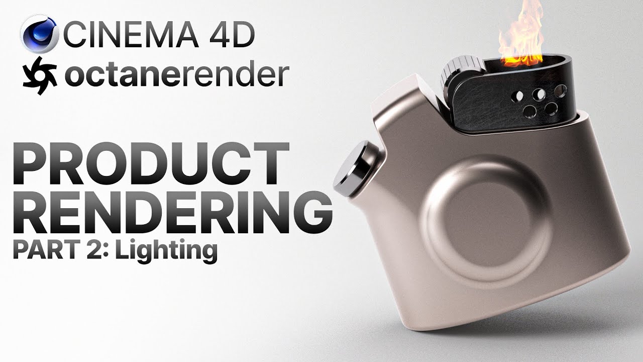 Photorealistic Product Rendering | Lighting | Octane Render & Cinema 4D Tutorial