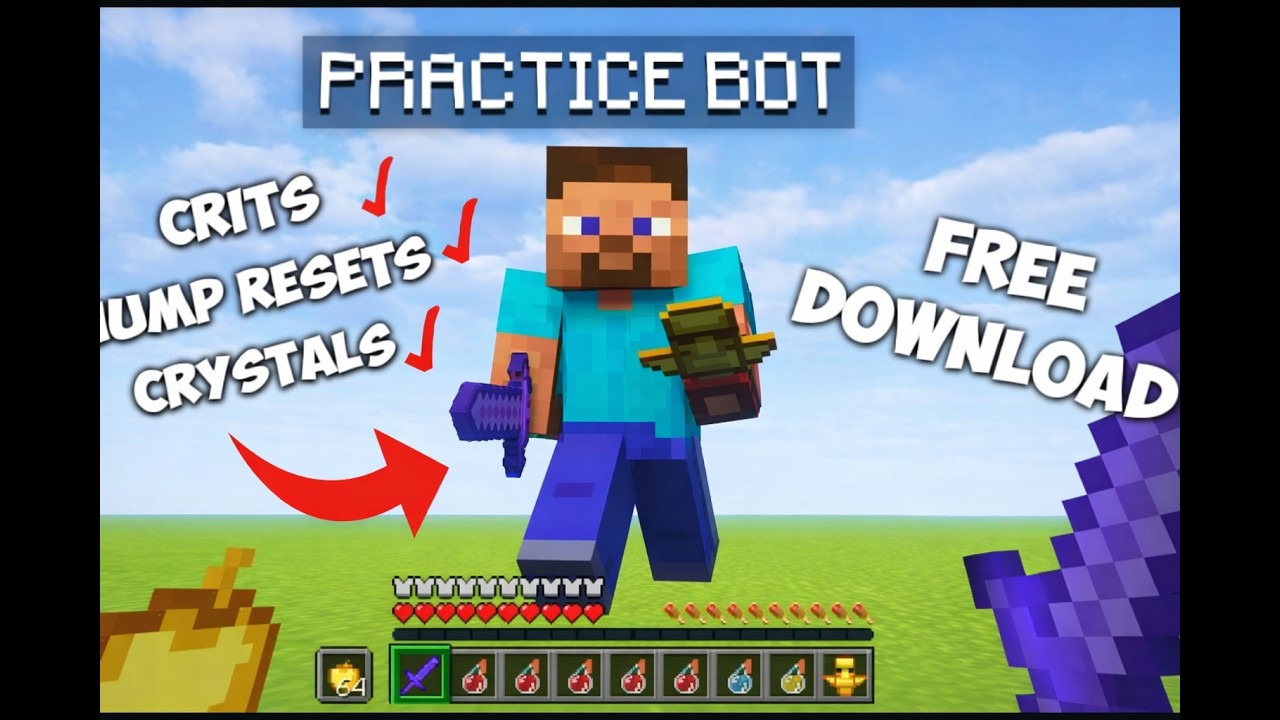 How to Install a PvP Practice Bot in Minecraft