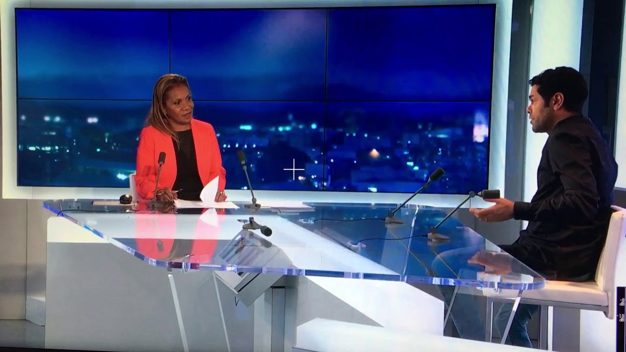 Jamel qui s’exprime en langue Kanak .