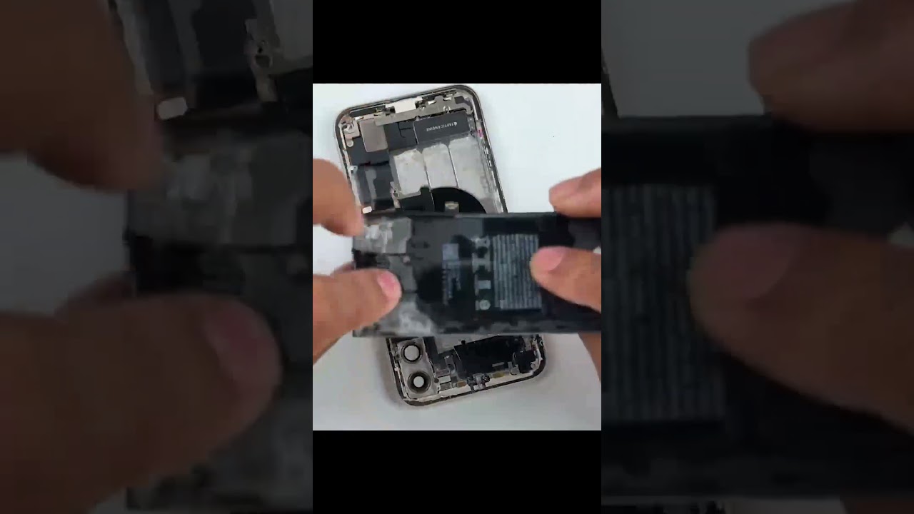 found iphone in trash and convert into 14 pro #iphone #restoration #shortsfeed #asrm #funnyvideos