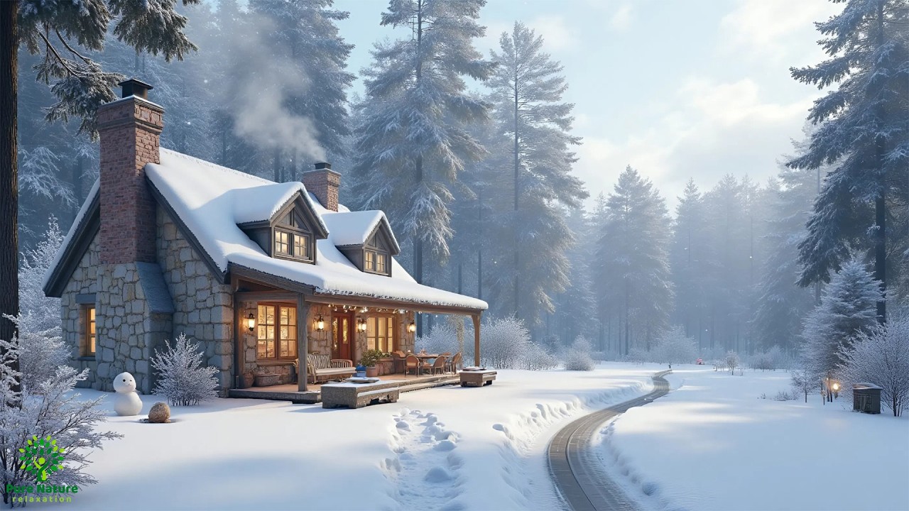 Calming December Snow Music 2026 ❄️ Healing Piano Music, Peaceful, Soothing & Stress Relief Music