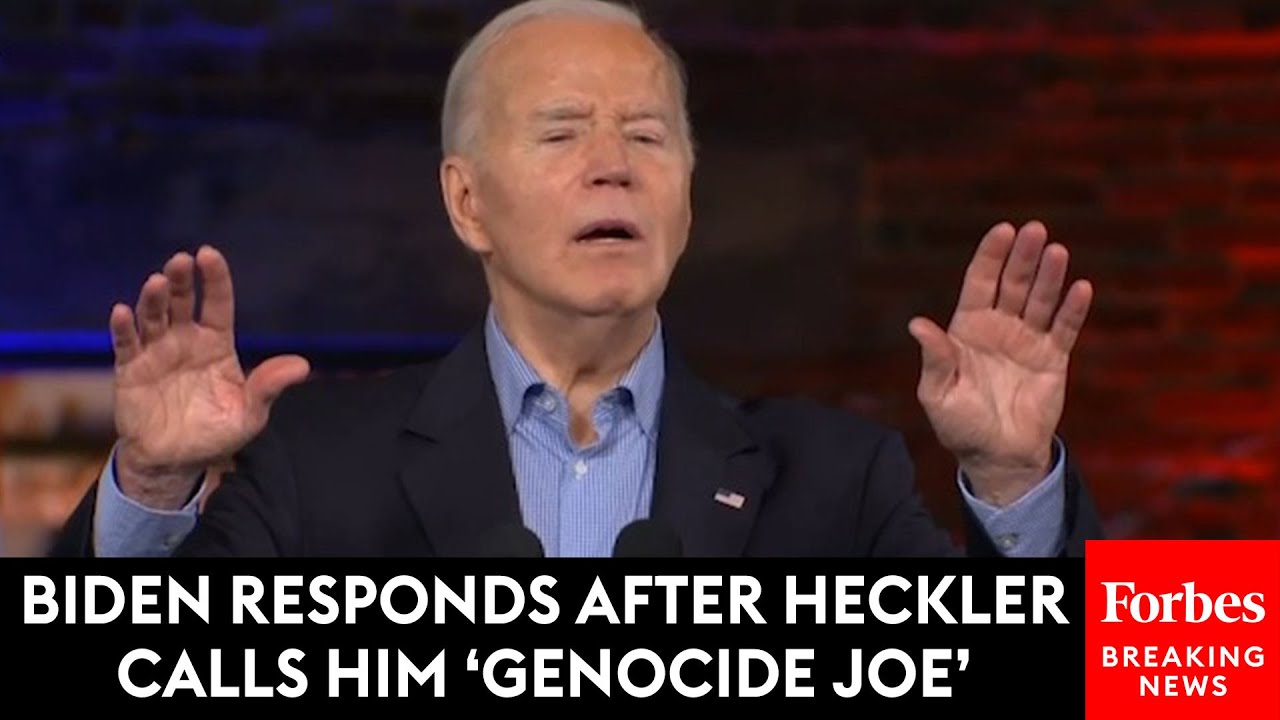 Heckler Calls Biden 'Genocide Joe' At Atlanta, Georgia Rally&mdash;Then The President Responds