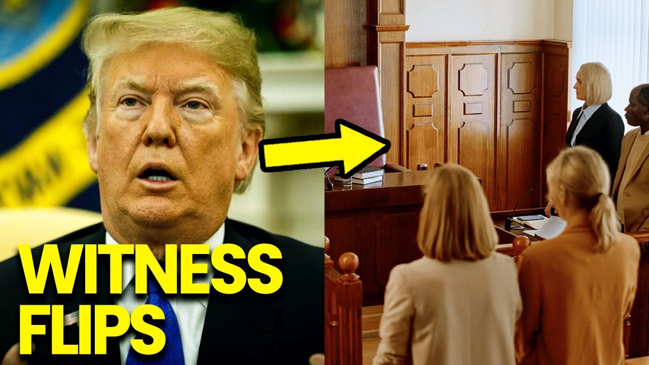 Trump IMPLODES as SECRET Witness FLIPS in Courtroom Chaos
