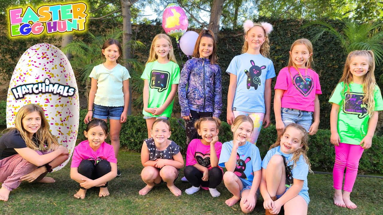 Fun Backyard Easter Egg Hunt!!!