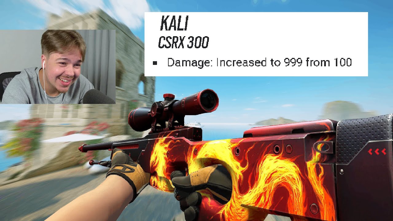 they gave Kali the AWP