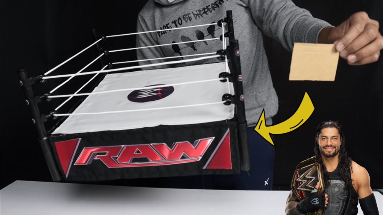 Cardboard Wwe Ring transformation | Hindi | 1