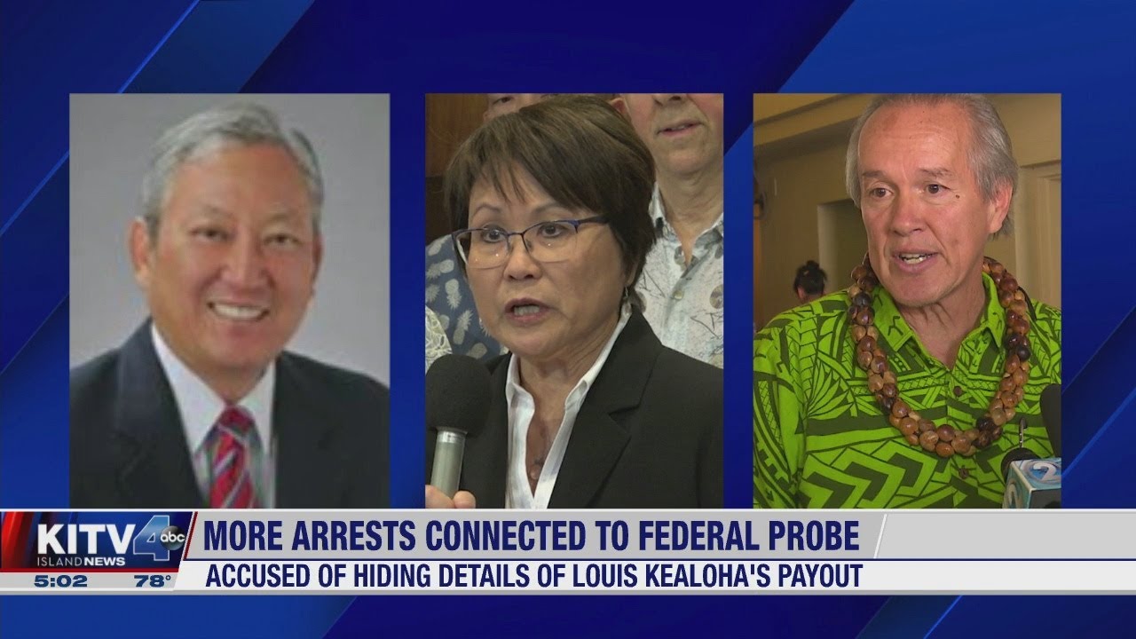 3 former Honolulu city officials surrender to FBI in connection to Kealoha conspiracy case