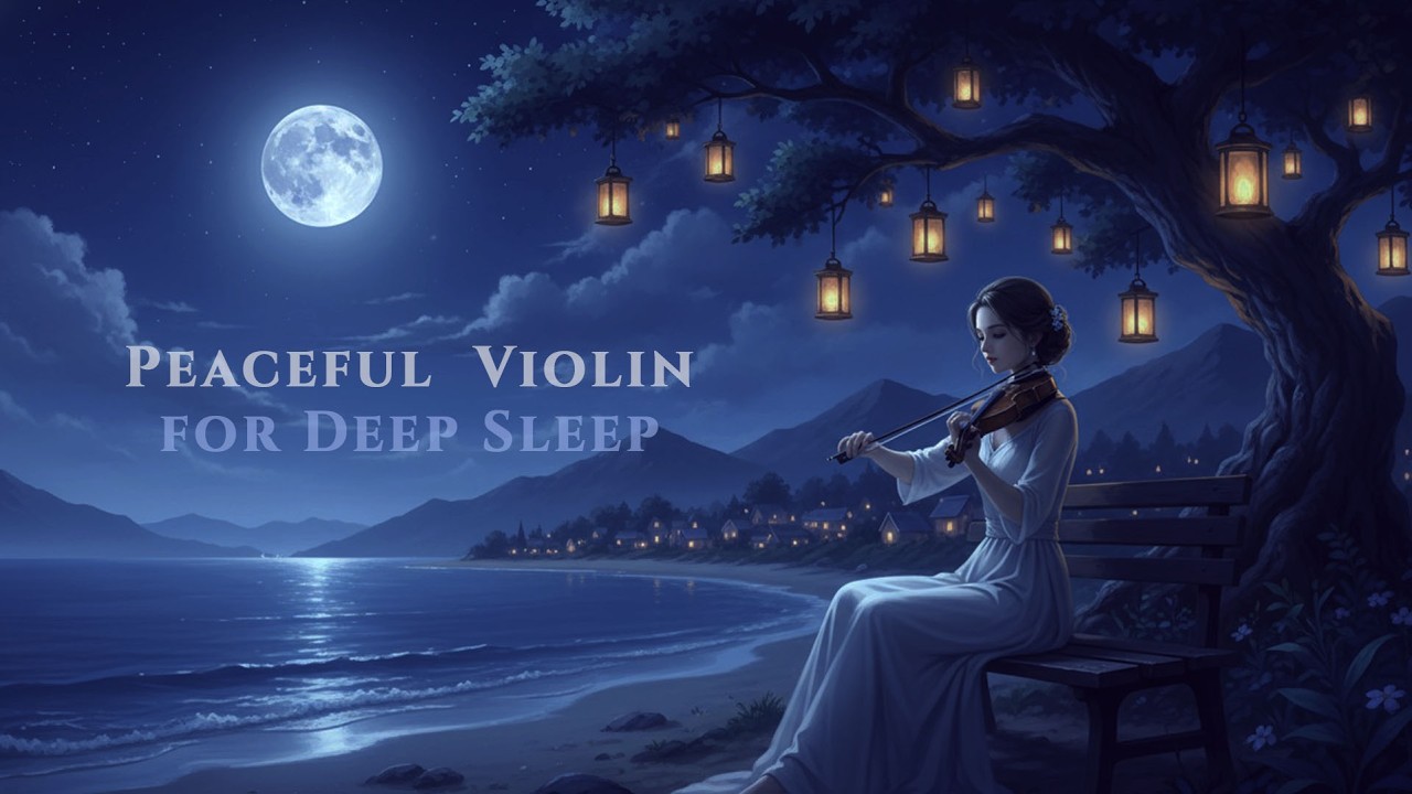 🎶 Calm Violin Instrumental for Better Sleep | Relaxing Night Music to Ease Anxiety