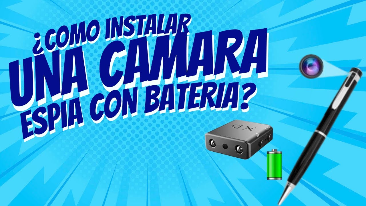 Camara Espia con bateria - Instalacion y funciones /NovaTechzz #novatech #novatechzz