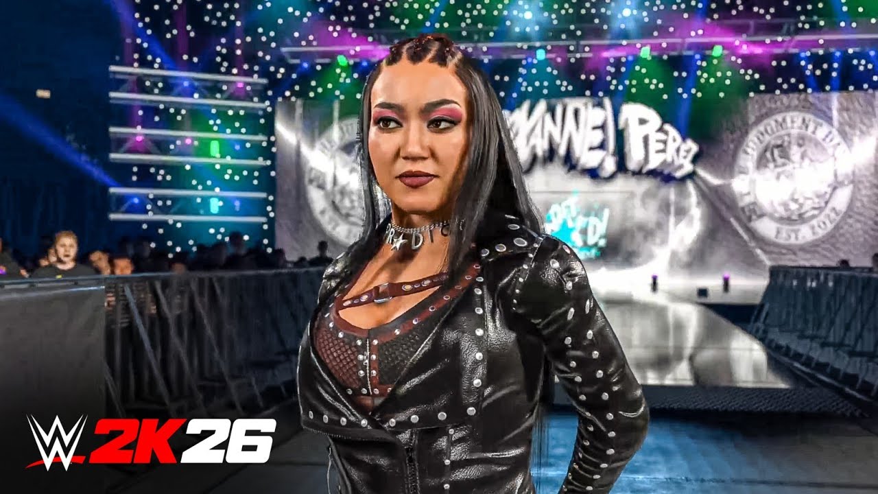 WWE 2K26 Roxanne Perez Official Entrance & Roddy Piper Entrance!
