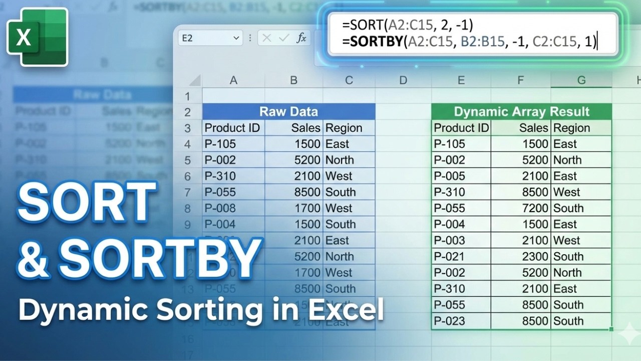 Excel Experts Reveal the #1 SORTING Mistake You're Making