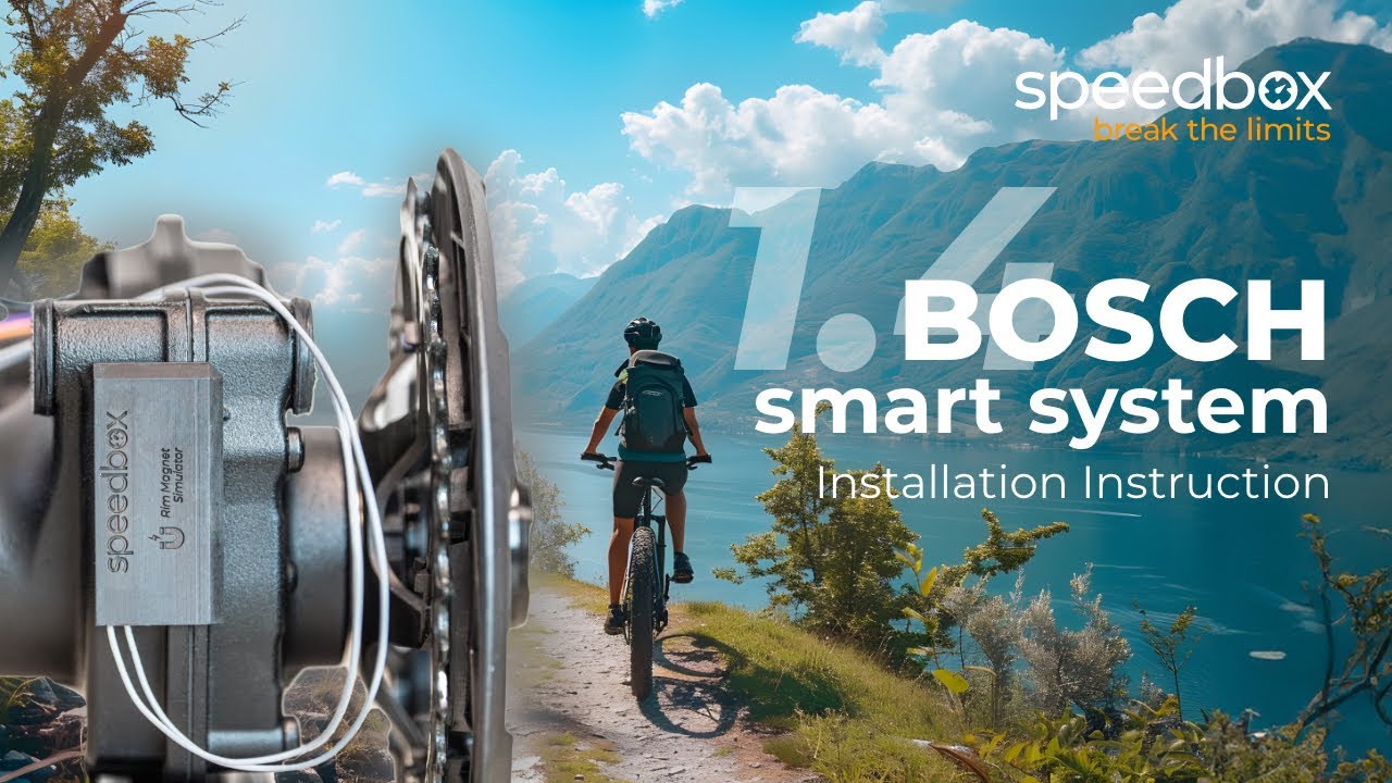 NEW! Easy Install of SpeedBox 1.4 B.Tuning on Bosch SX (Smart System + Rim Magnet)