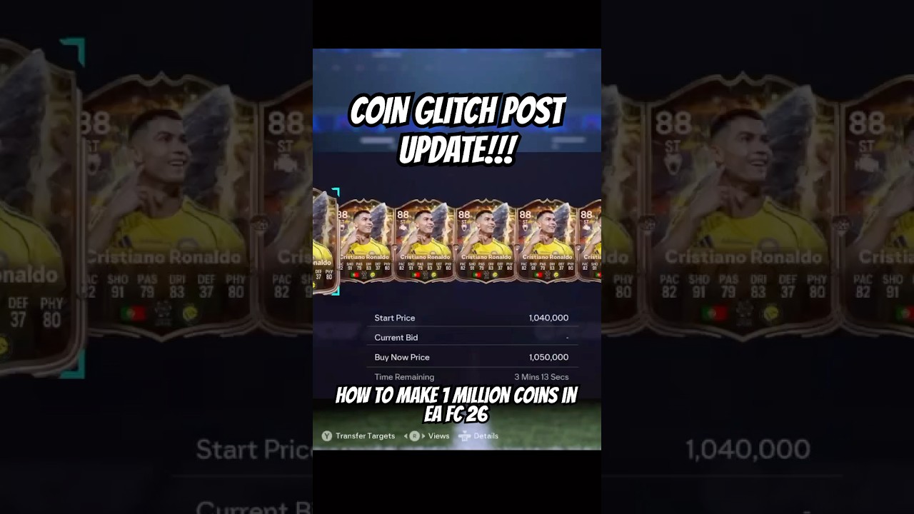 How to make 1 million coins in EA FC 26!! MONEY GLITCH!!