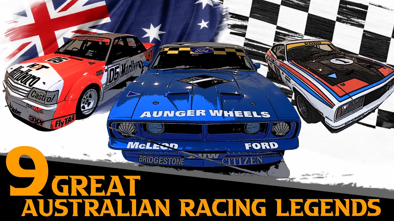 9 Great Australian Racing Icons (National Motor Racing Museum)