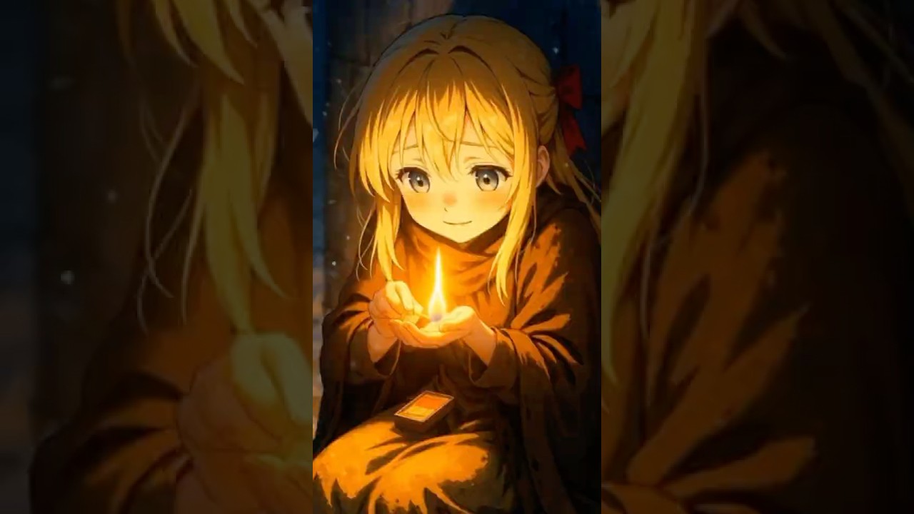 Последняя зажжённая ею спичка показала ей небеса 🕯️