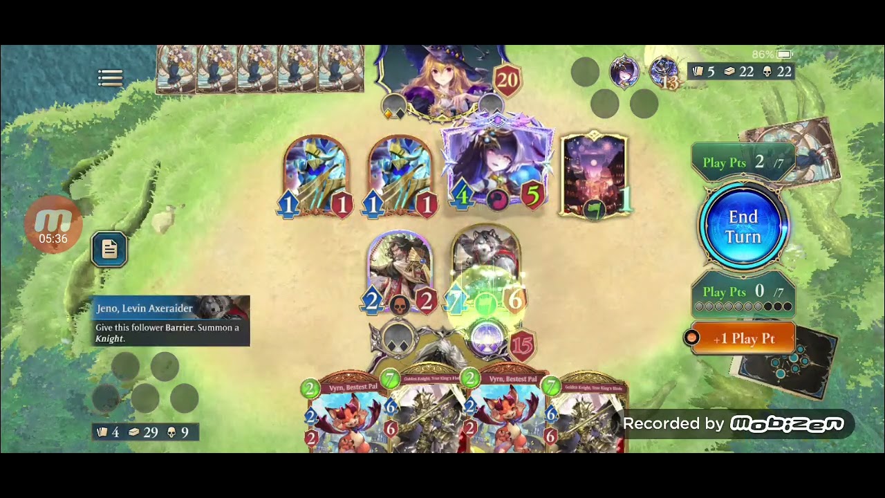 Shadowverse WB: Evo Sword vs. Crystal Rune 1