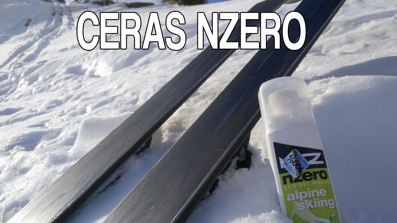 Review ceras NZero. Ceras de esquí 100% ecológicas.