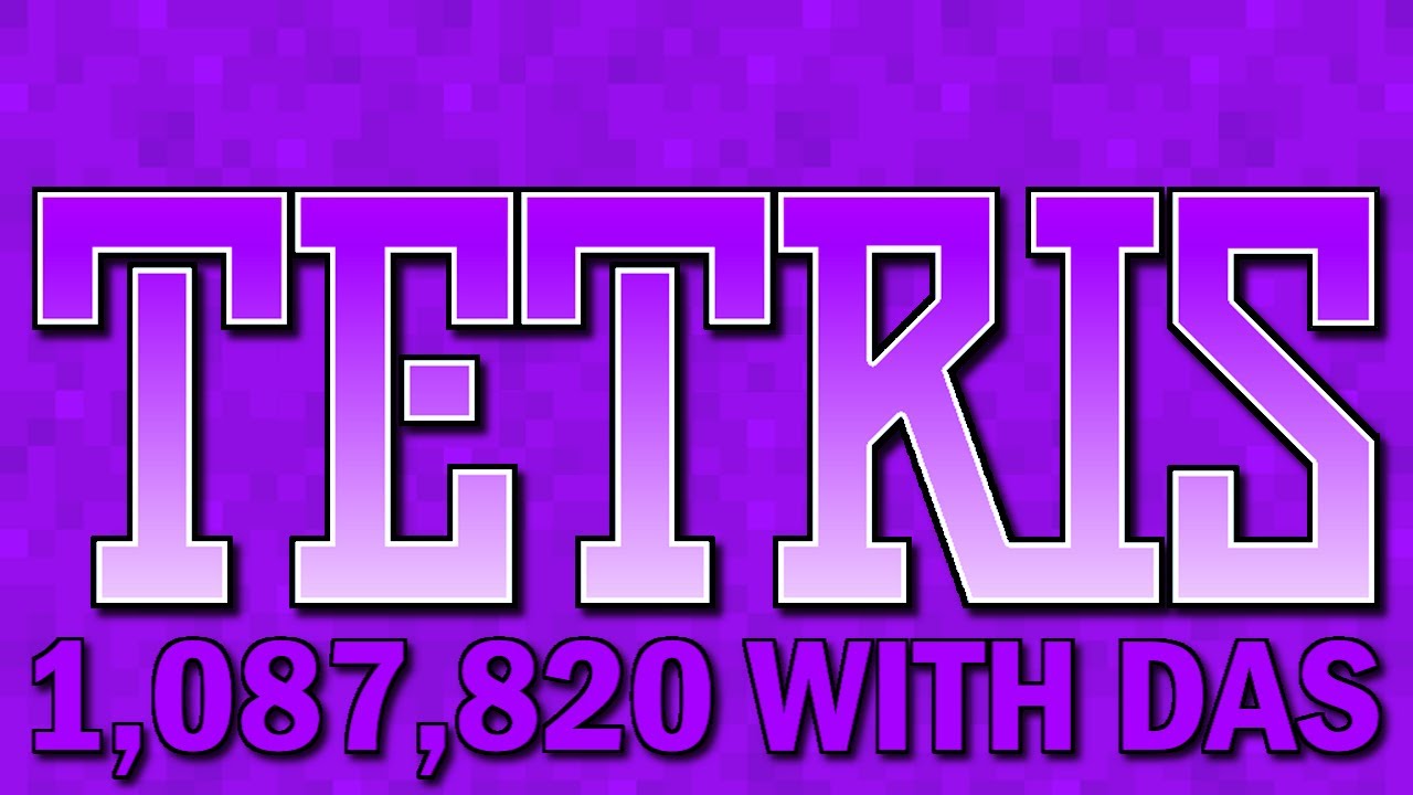 NES Tetris - 1,087,820 with DAS