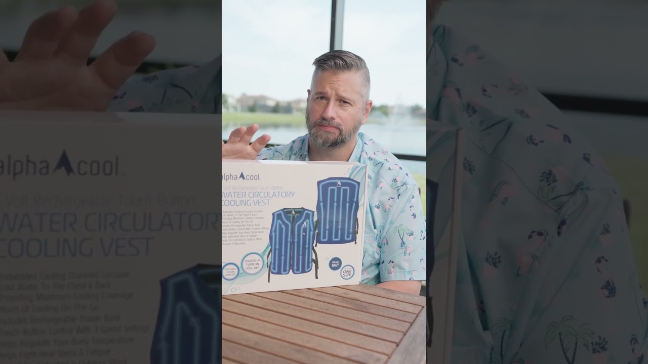 Спасайтесь от жары и сохраняйте прохладу всё лето! #охлаждающийжилет