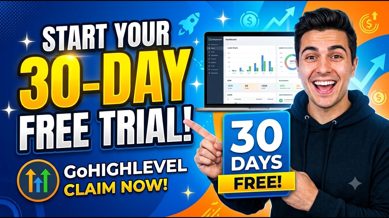 GoHighLevel Free Trial 2026 | Gohighlevel 30 day trial | GoHighLevel