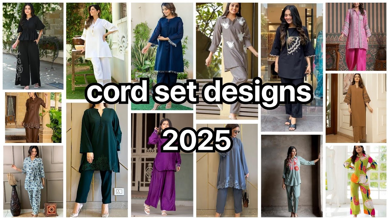 Latest cord set design / Summer dress for women daily wear || cord set design for girls