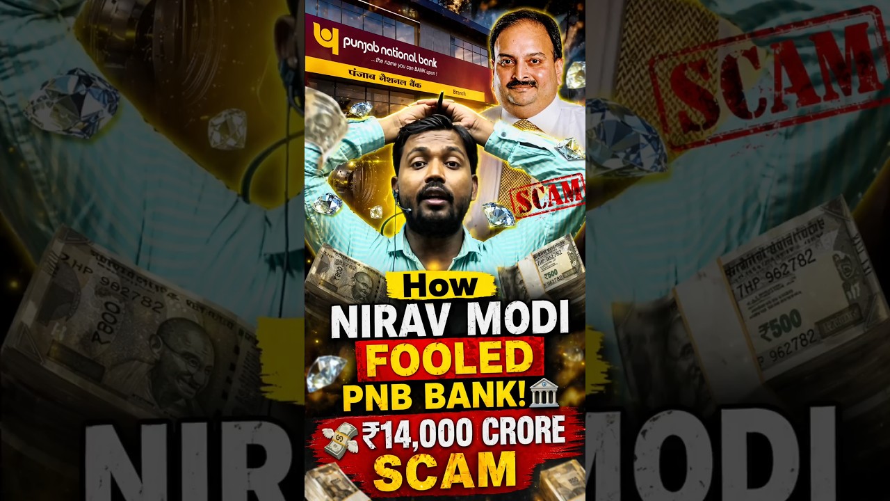 How Nirav Modi Fooled PNB Bank! 🏦💸 ₹14,000 Cr Scam #khansir #viral #scam #geopolitics #niravmodi