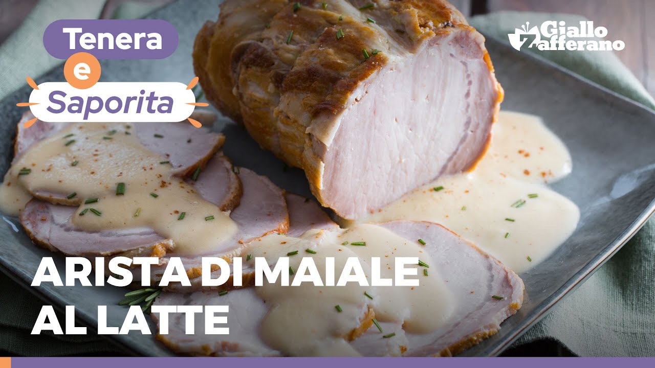 ARISTA DI MAIALE AL LATTE 🥛 &ndash; NON IL SOLITO ARROSTO! SECONDO PIATTO SFIZIOSO! 😋😍
