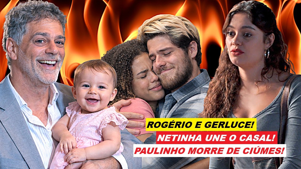 TRÊS GRAÇAS - ROGÉRIO E PAULINHO BRIGAM PELO AMOR DE GERLUCE! NETINHA UNE O CASAL!