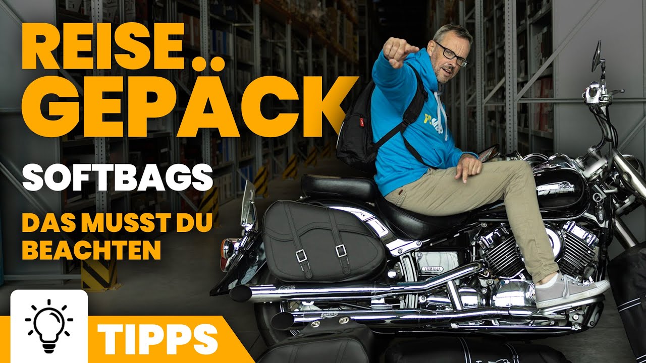 Motorrad Softgepäck - Gepäckrollen, Rucksäcke & Co.