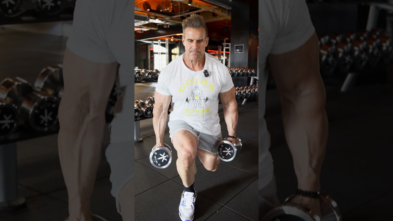 BUILD STRONGER LEGS | ALTERNATE LEG DUMBBELL LUNGE