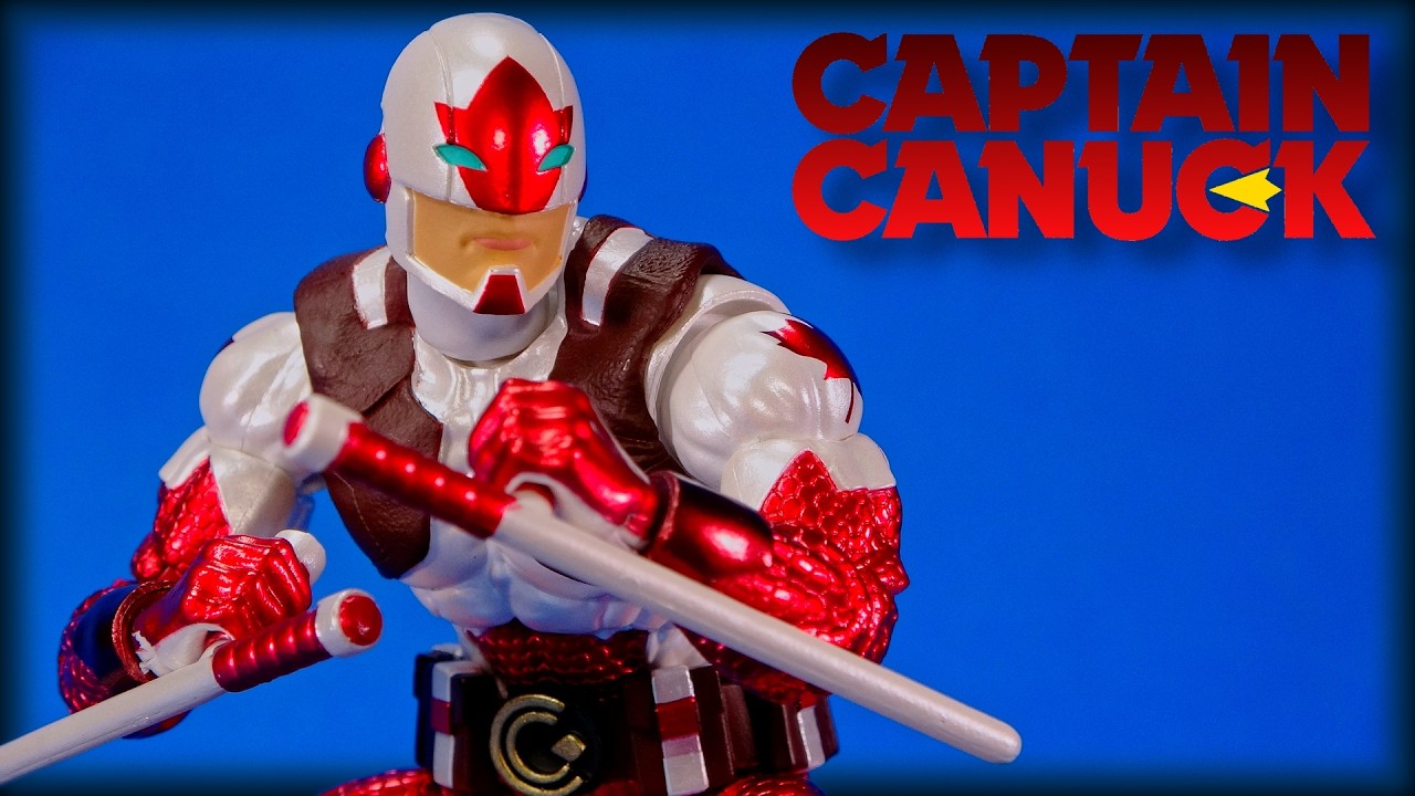Обзор фигурки Captain Canuck Iconic Heroes Series от LooseCollector Executive Replicas!